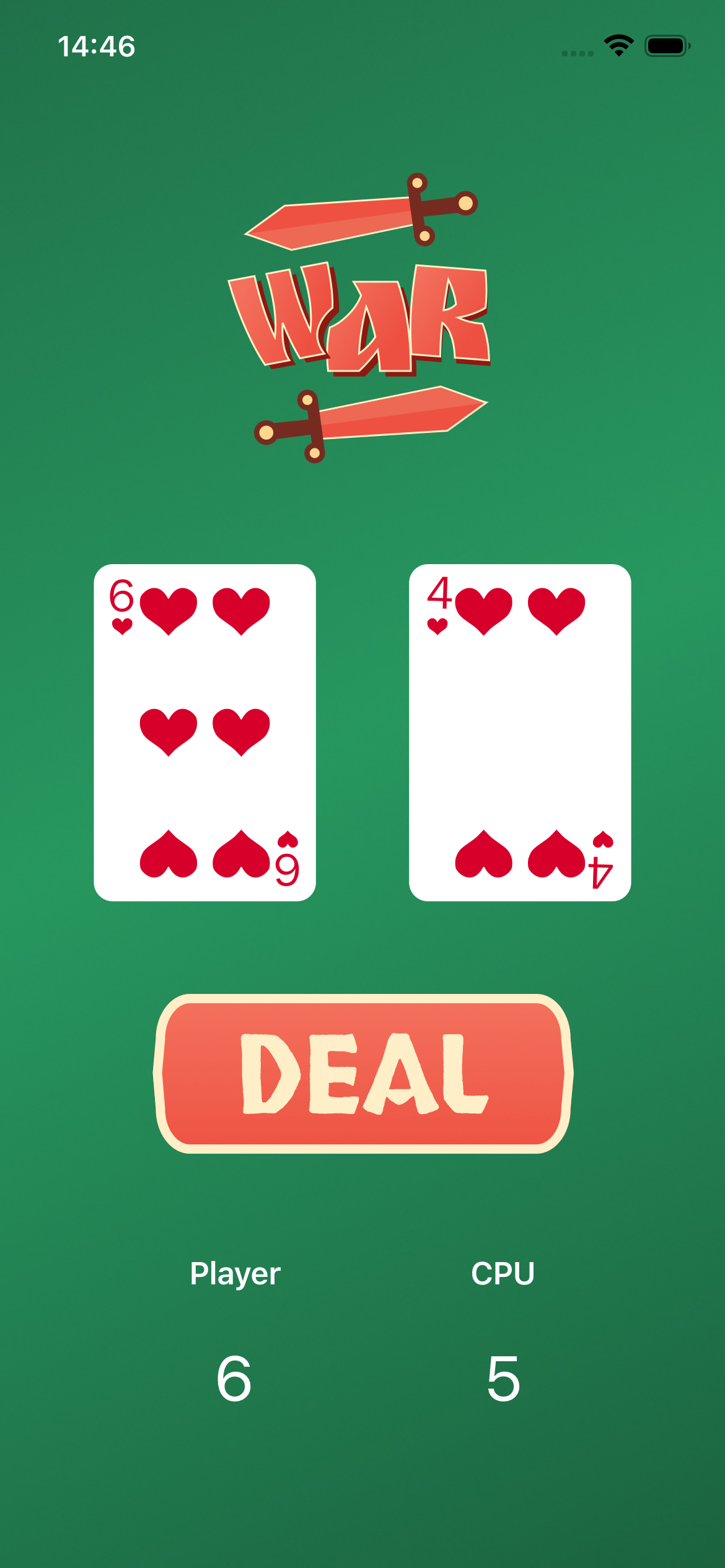 Card War screenshot